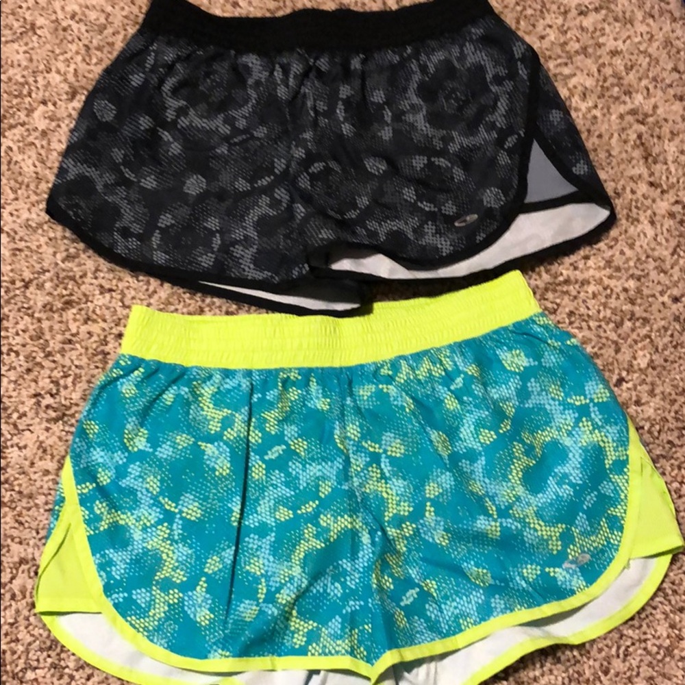Running shorts.